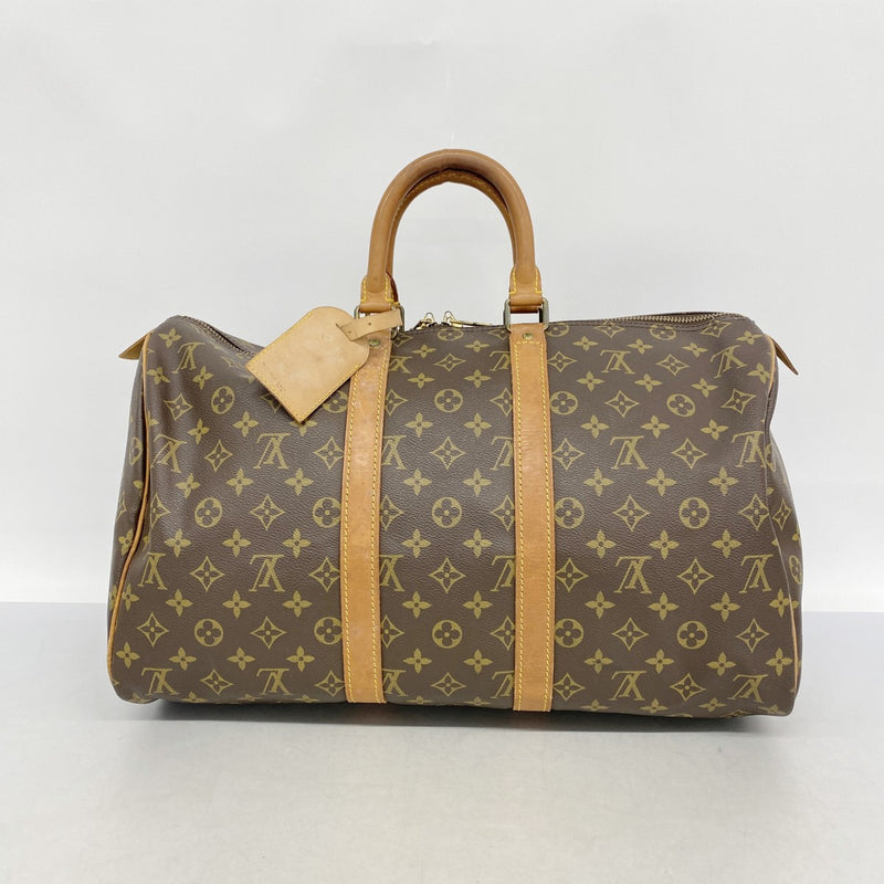 【6fa1346】ルイヴィトン ボストンバッグ モノグラム キーポル45 M41428 ブラウン【中古】メンズ レディース ユニセックス