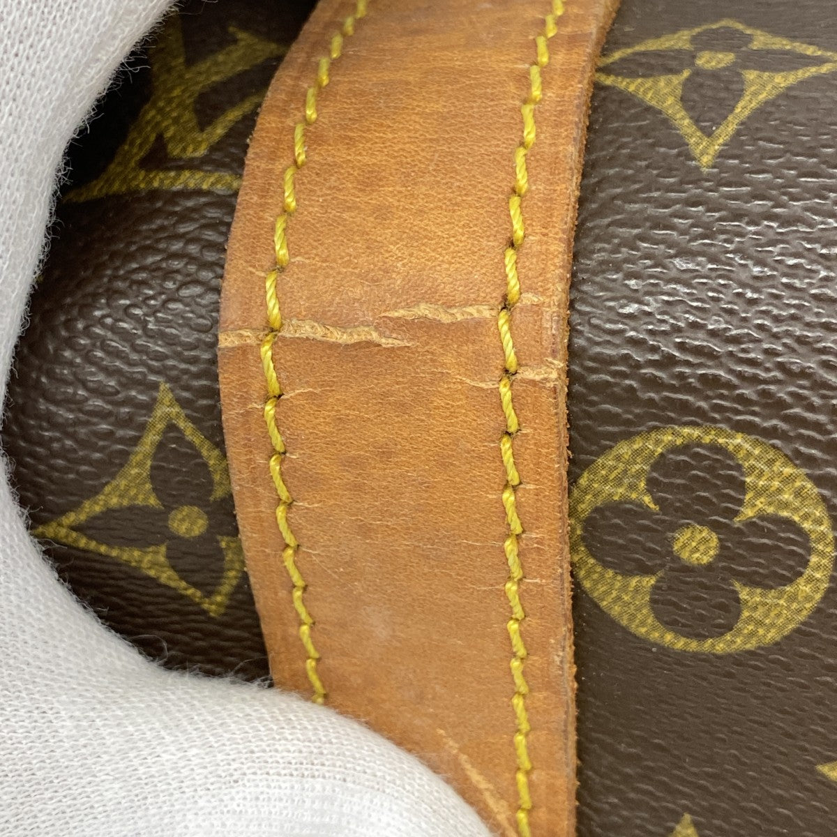 【6fa1346】ルイヴィトン ボストンバッグ モノグラム キーポル45 M41428 ブラウン【中古】メンズ レディース ユニセックス