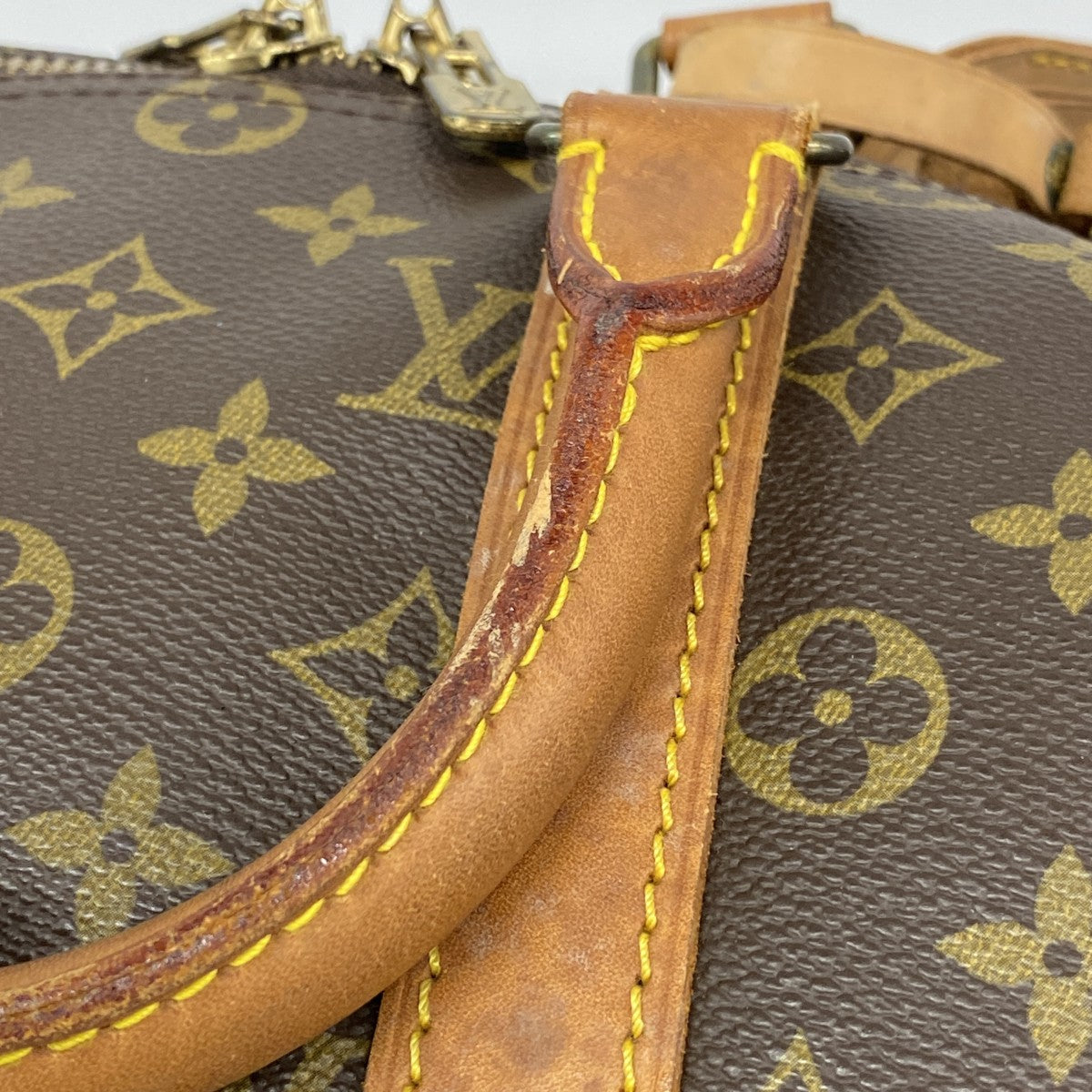 【6fa1346】ルイヴィトン ボストンバッグ モノグラム キーポル45 M41428 ブラウン【中古】メンズ レディース ユニセックス