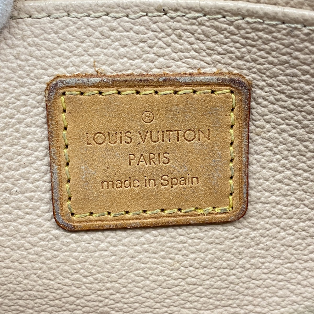 【6fa1349】ルイヴィトン ポーチ ポシェットコスメティックPM M47515 ブラウン【中古】レディース
