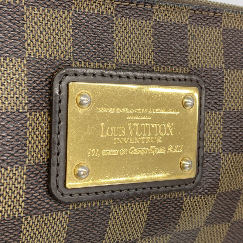 【6fa1355】ルイヴィトン ハンドバッグ ダミエ エヴァ N55213 エベヌ【中古】レディース