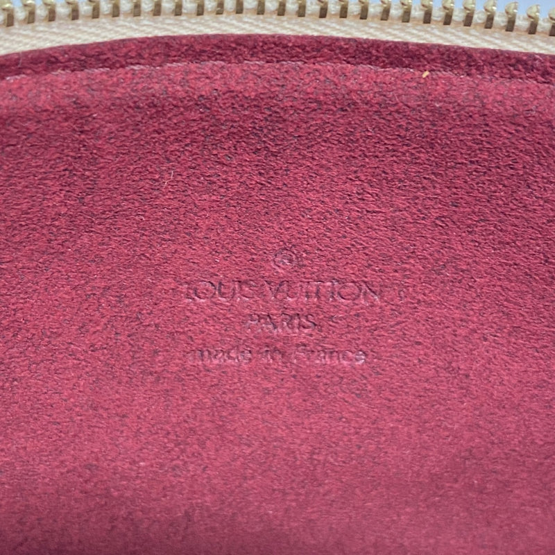 【6fa1356】ルイヴィトン ポーチ モノグラム・マルチカラー ポシェットアクセソワール M92649 ブロン【中古】レディース