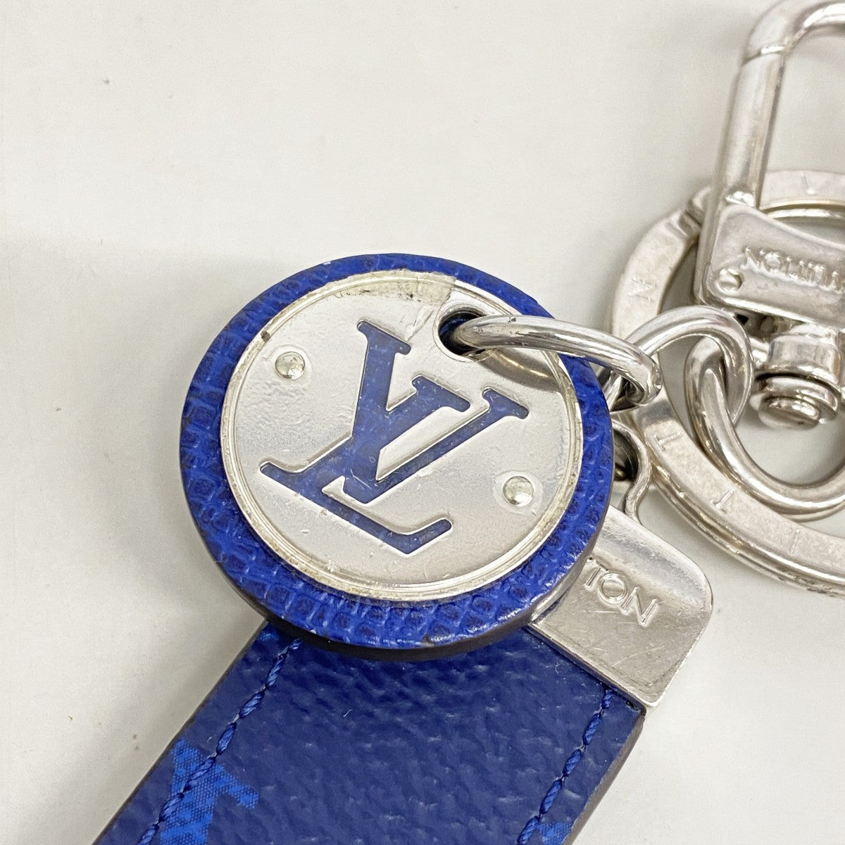 【6fa1360】ルイヴィトン キーホルダー・チャーム ダイガラマ ネオ LVクラブ M69324 コバルト【中古】メンズ
