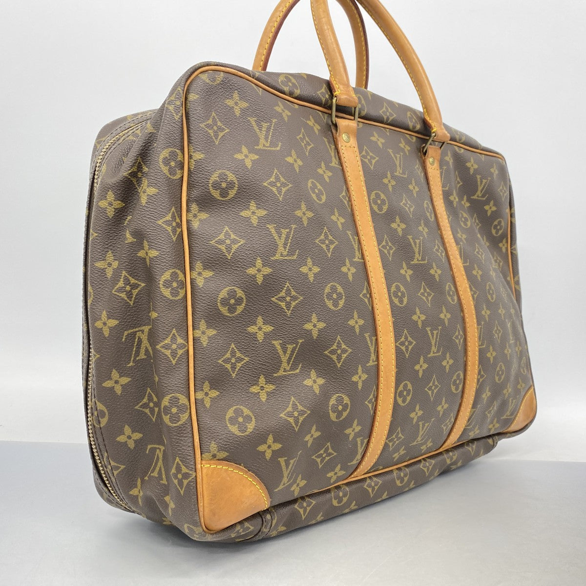 【6fa1361】ルイヴィトン ボストンバッグ モノグラム シリウス45 M41408 ブラウン【中古】メンズ レディース ユニセックス
