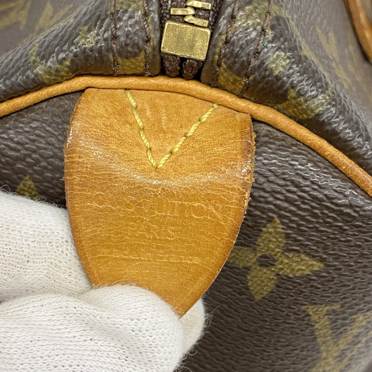 【6fa1362】ルイヴィトン ハンドバッグ モノグラム スピーディ25 M41109 ブラウン【中古】レディース
