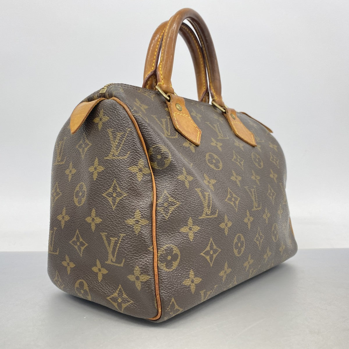 【6fa1362】ルイヴィトン ハンドバッグ モノグラム スピーディ25 M41109 ブラウン【中古】レディース