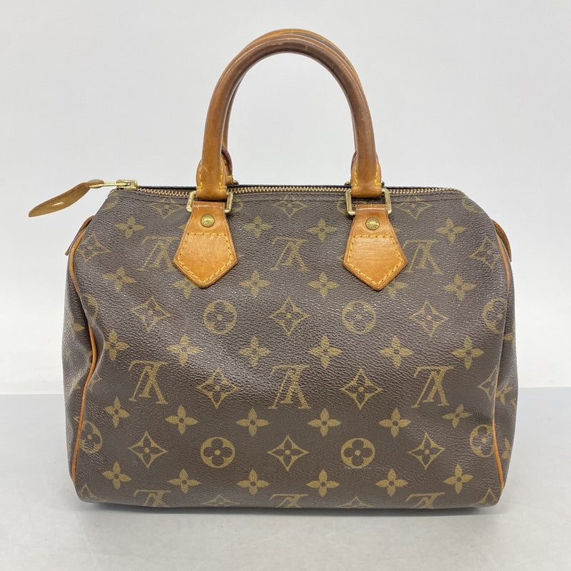 【6fa1362】ルイヴィトン ハンドバッグ モノグラム スピーディ25 M41109 ブラウン【中古】レディース