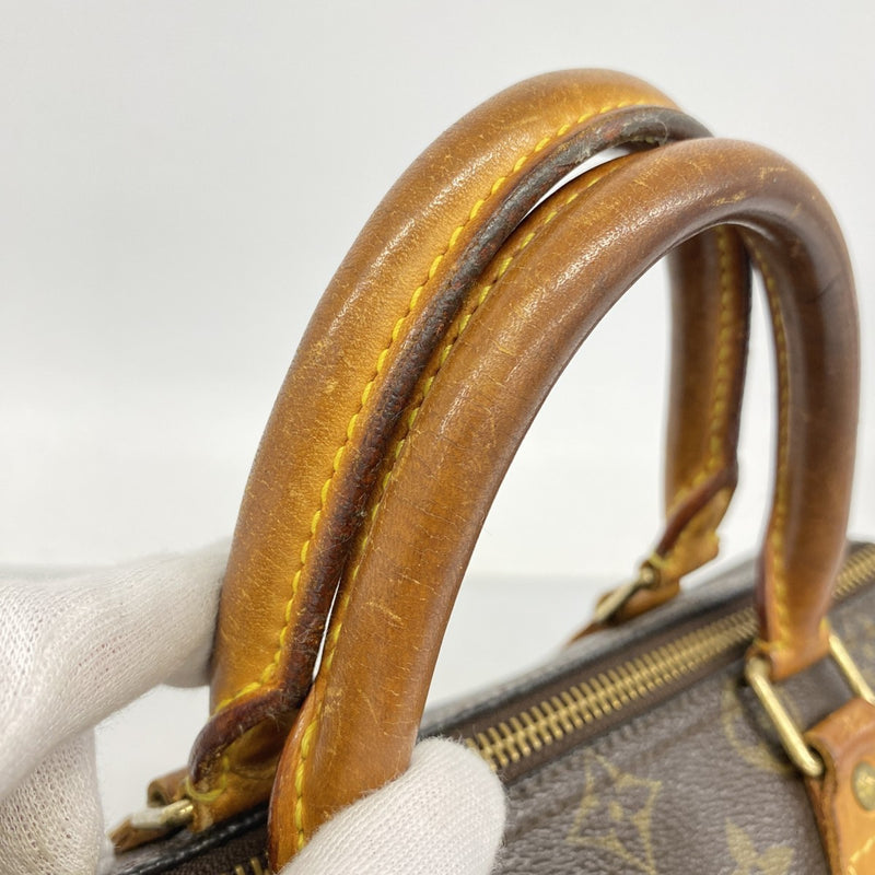 【6fa1362】ルイヴィトン ハンドバッグ モノグラム スピーディ25 M41109 ブラウン【中古】レディース