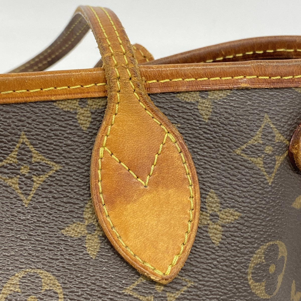 【6fa1364】ルイヴィトン トートバッグ モノグラム ネヴァーフルPM M40155 ブラウン【中古】レディース