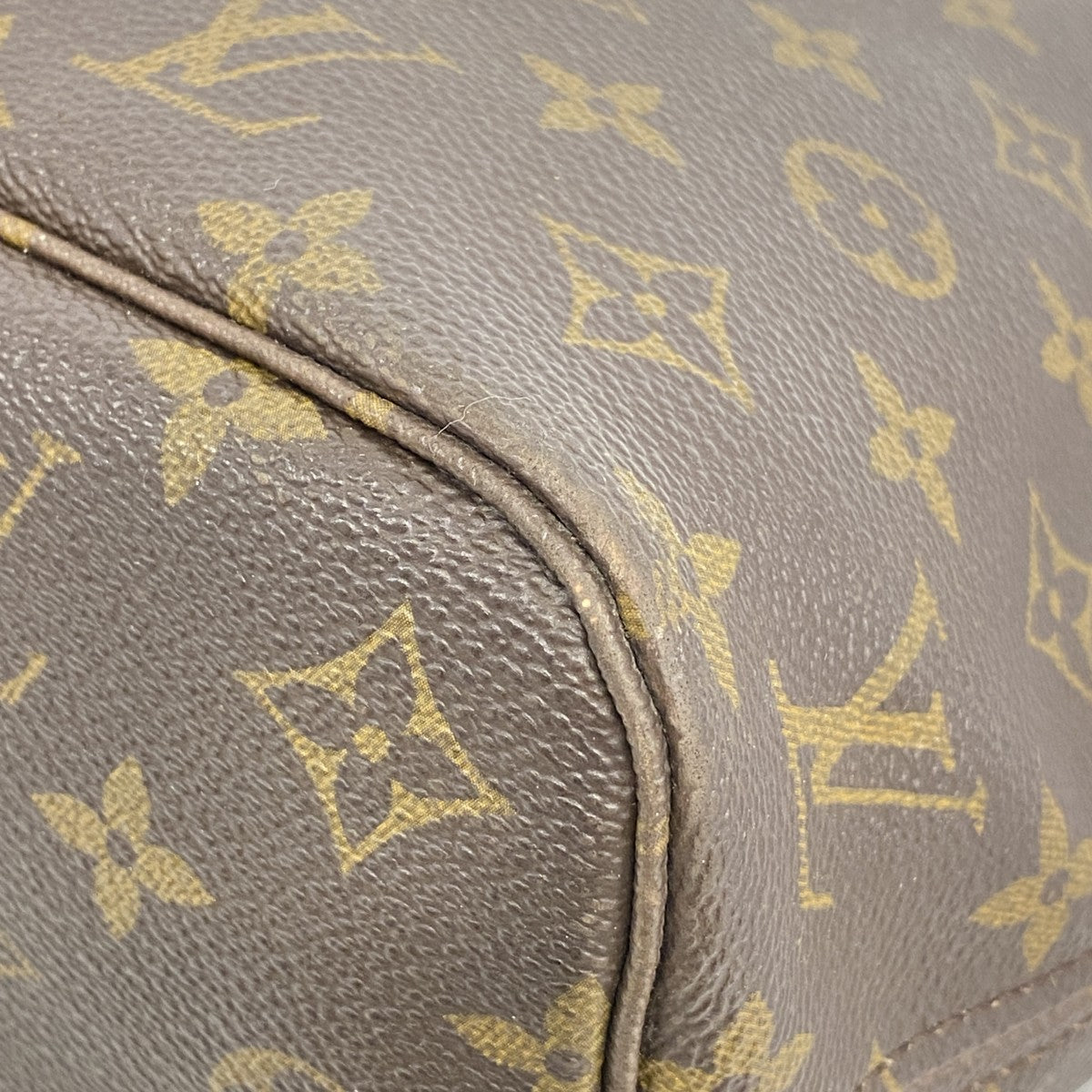 【6fa1364】ルイヴィトン トートバッグ モノグラム ネヴァーフルPM M40155 ブラウン【中古】レディース