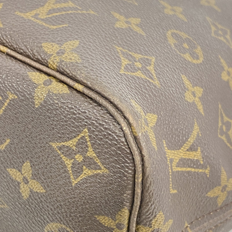 【6fa1364】ルイヴィトン トートバッグ モノグラム ネヴァーフルPM M40155 ブラウン【中古】レディース