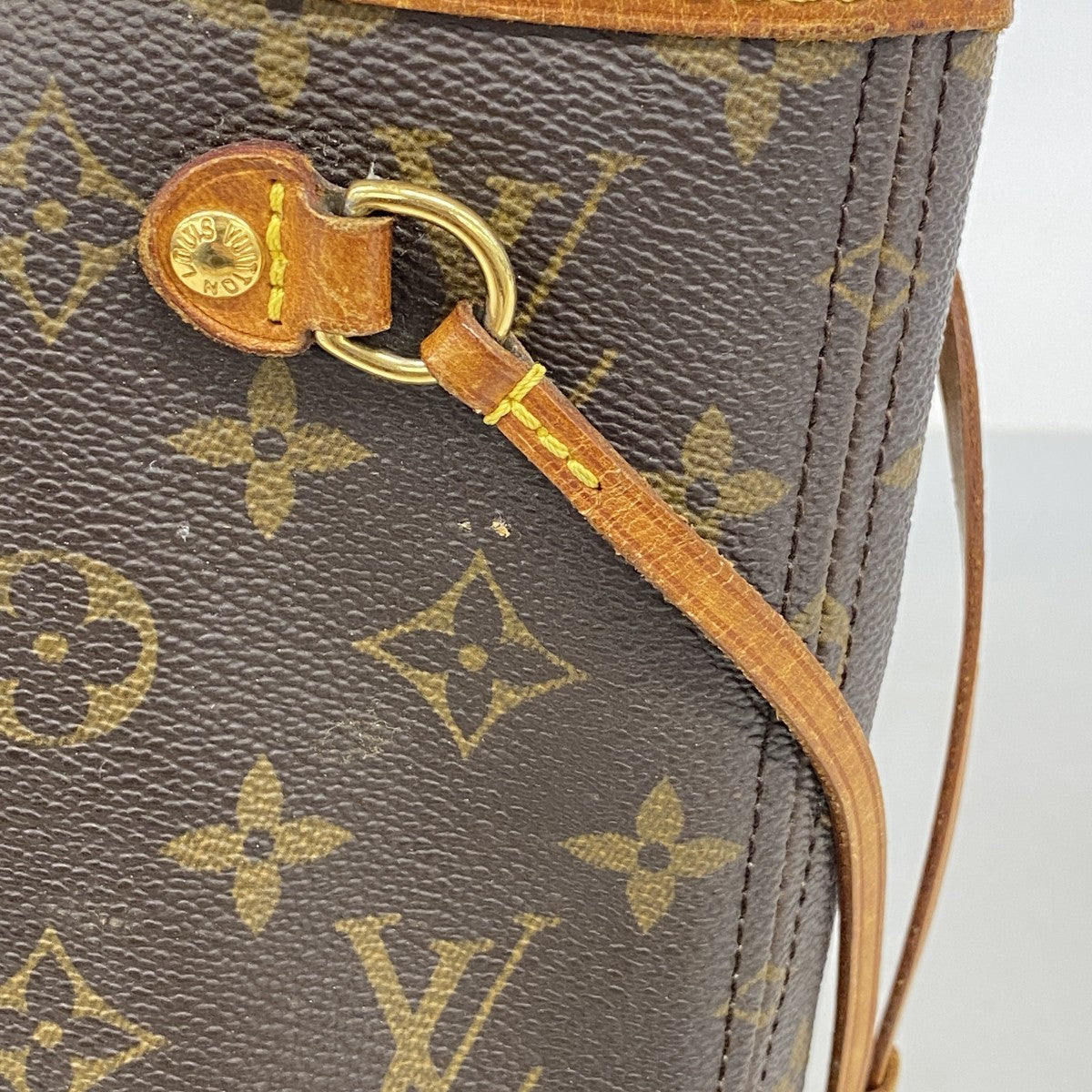 【6fa1364】ルイヴィトン トートバッグ モノグラム ネヴァーフルPM M40155 ブラウン【中古】レディース