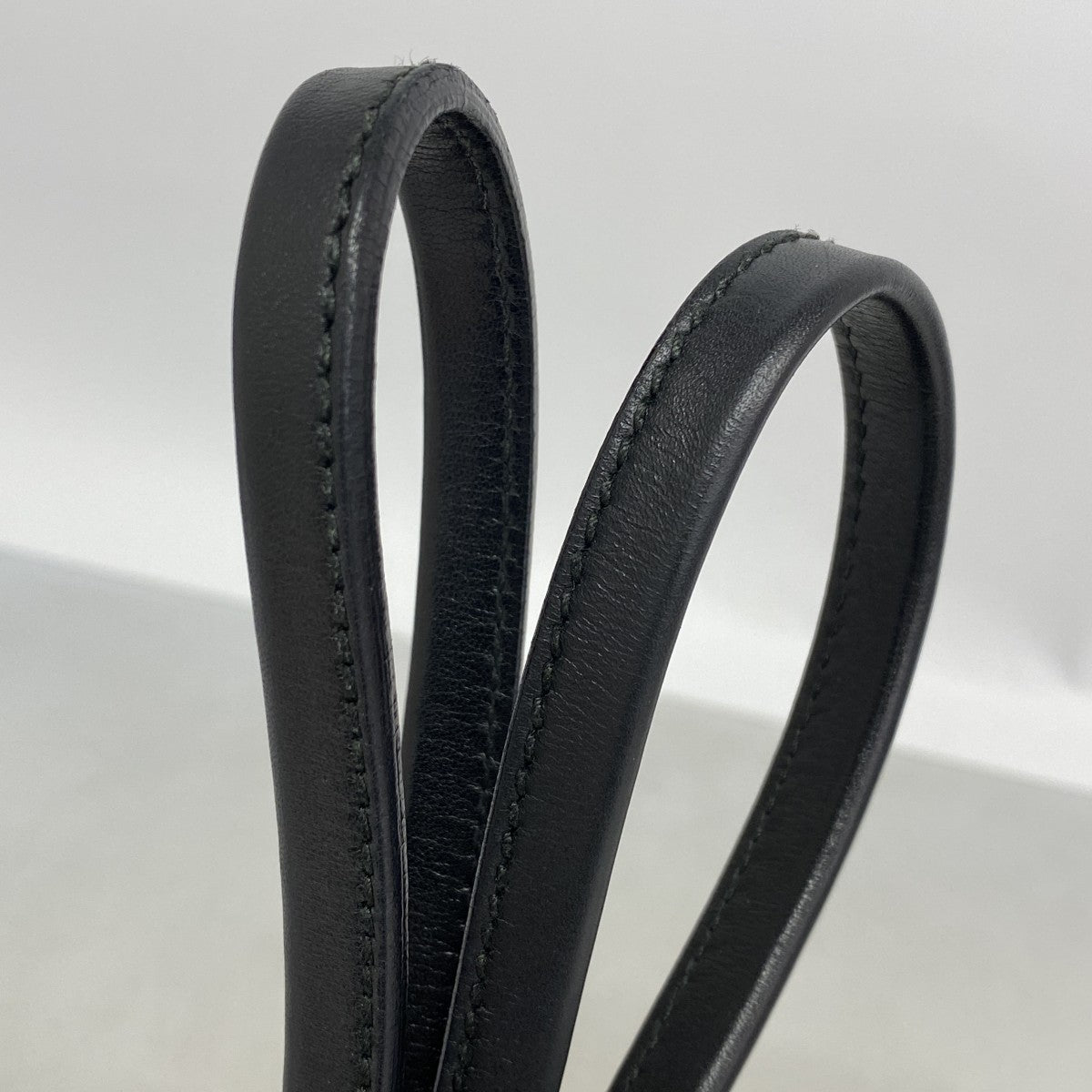 【6fa1367】グッチ トートバッグ グッチシマ 232957 レザー ブラック ゴールド/シルバー金具【中古】レディース