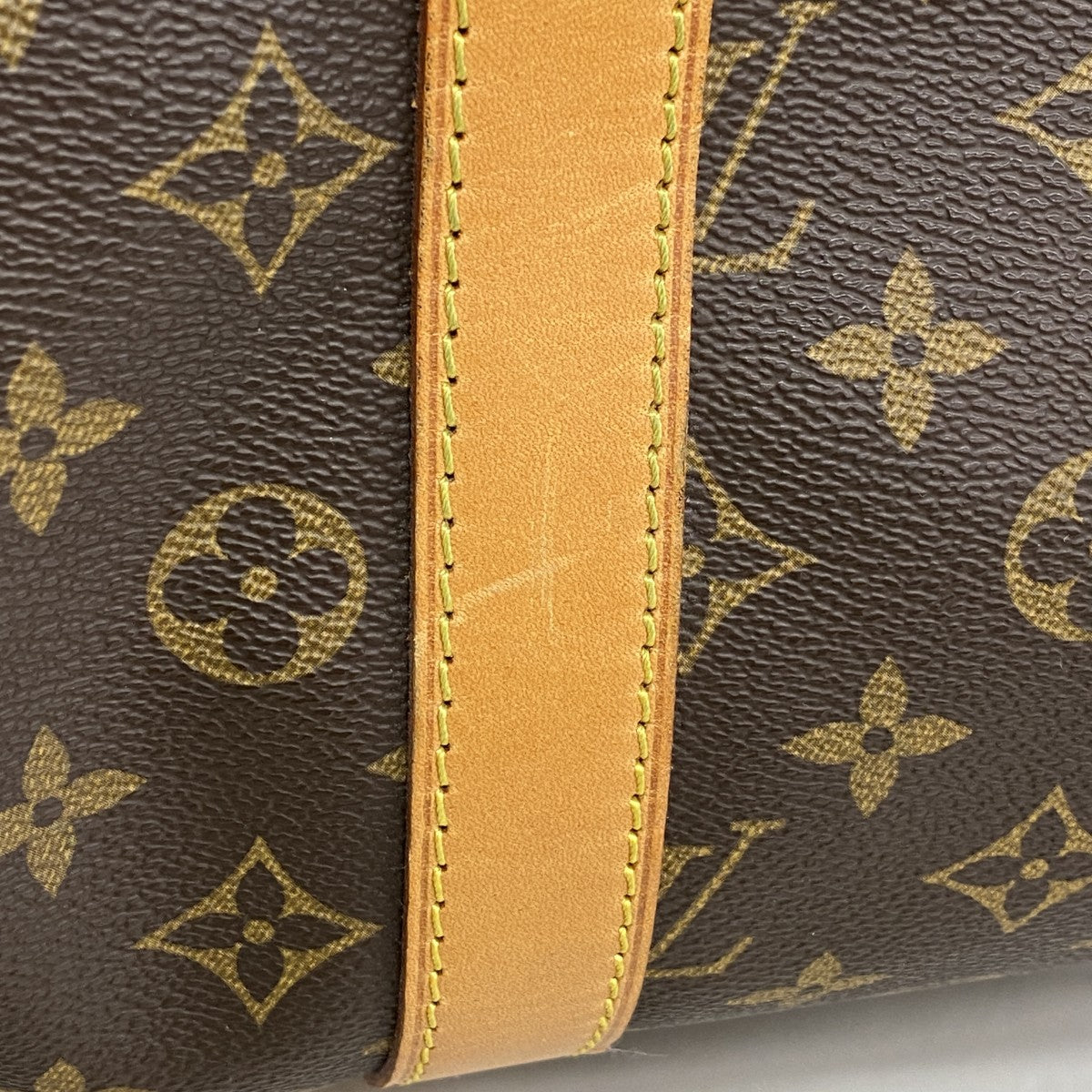 【6fa1368】ルイヴィトン ボストンバッグ モノグラム キーポルバンドリエール55 M41414 ブラウン【中古】メンズ レディース ユニセックス