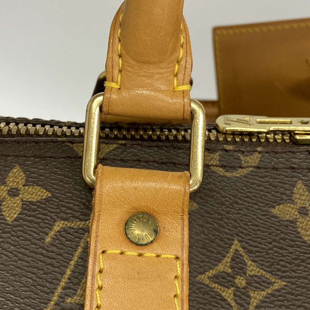 【6fa1368】ルイヴィトン ボストンバッグ モノグラム キーポルバンドリエール55 M41414 ブラウン【中古】メンズ レディース ユニセックス