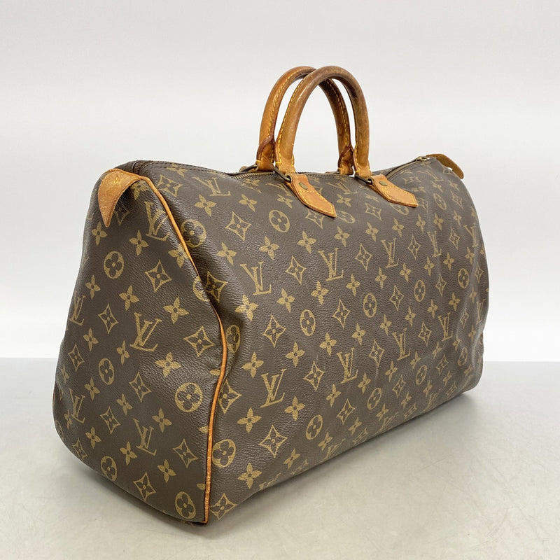 【6fa1369】ルイヴィトン ハンドバッグ モノグラム スピーディ40 M41106 ブラウン【中古】レディース