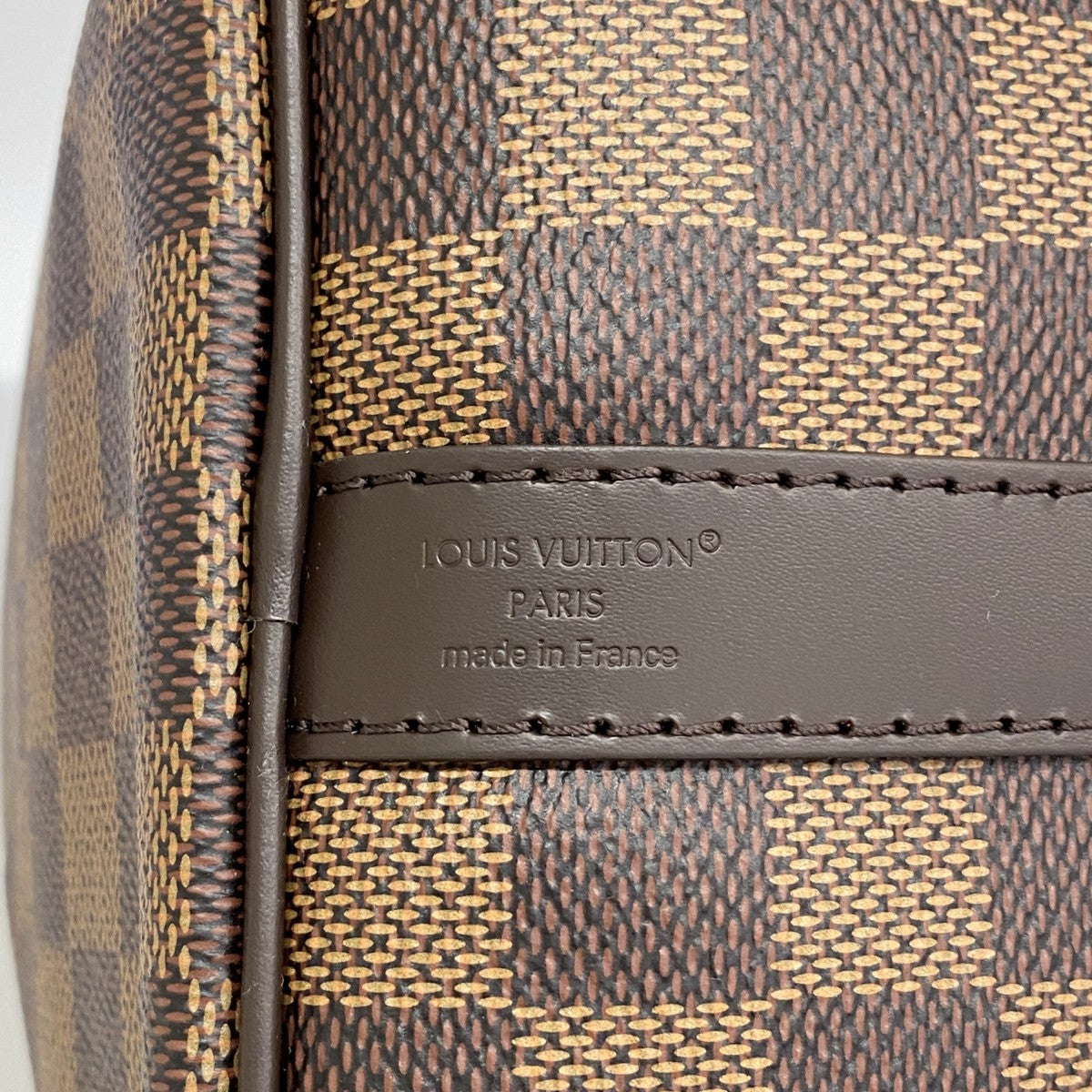 【6fa1370】ルイヴィトン ハンドバッグ ダミエ スピーディバンドリエール35 N40591 エベヌ 2wayバッグ【中古】レディース