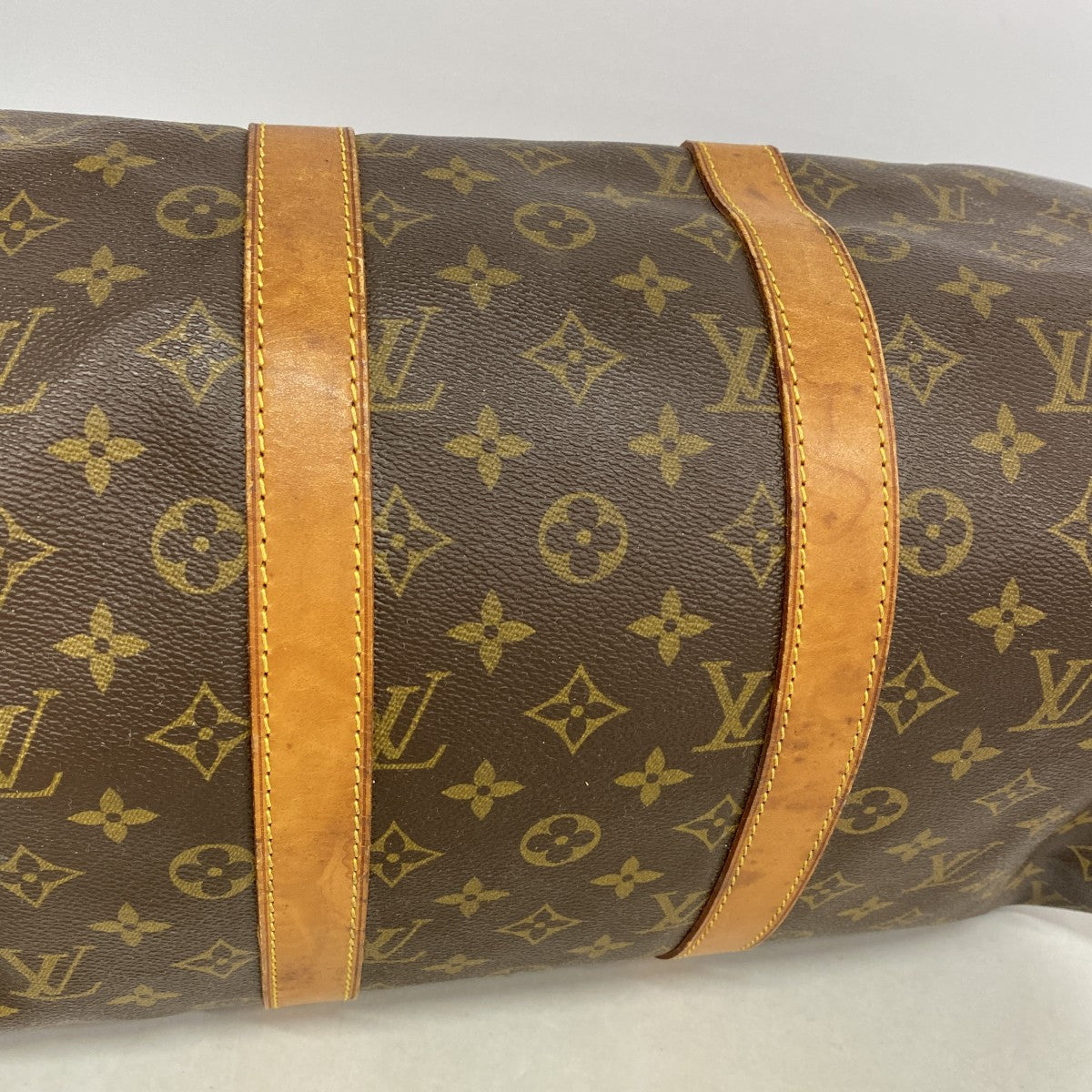 【6fa1387】ルイヴィトン ボストンバッグ モノグラム キーポル45 M41428 ブラウン【中古】メンズ レディース ユニセックス