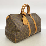 【6fa1387】ルイヴィトン ボストンバッグ モノグラム キーポル45 M41428 ブラウン【中古】メンズ レディース ユニセックス