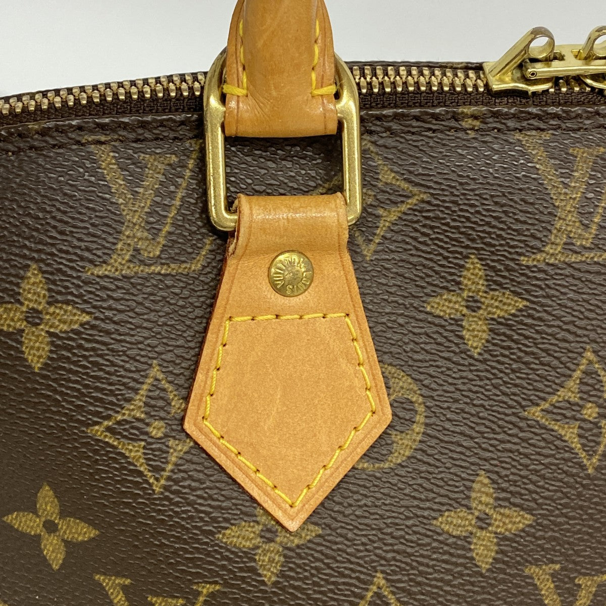 【6fa1388】ルイヴィトン ハンドバッグ モノグラム アルマ M51130 ブラウン【中古】レディース