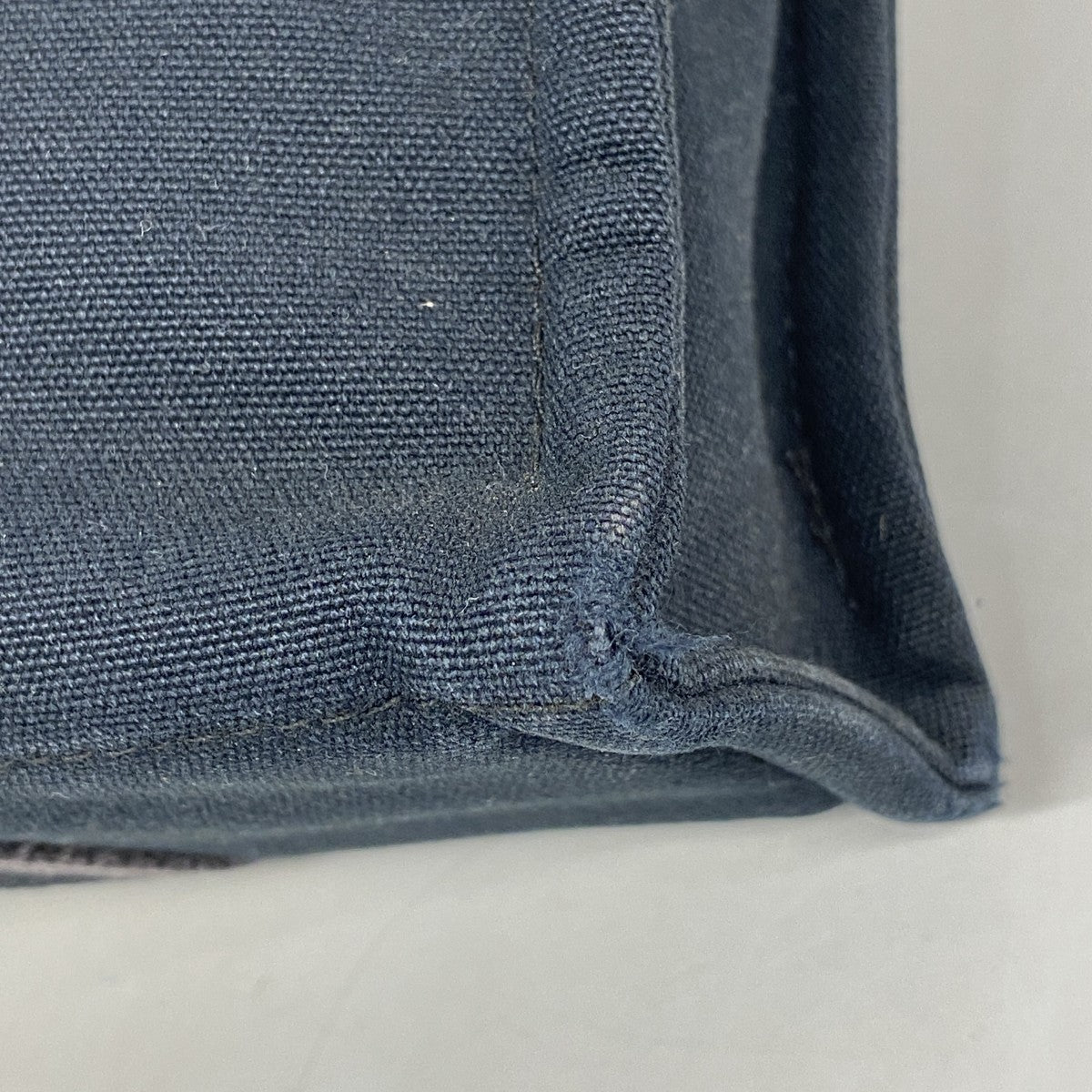 【6fa1394-k】エルメス ハンドバッグ フールトゥPM キャンバス ブラック グレー シルバー金具【中古】メンズ レディース ユニセックス