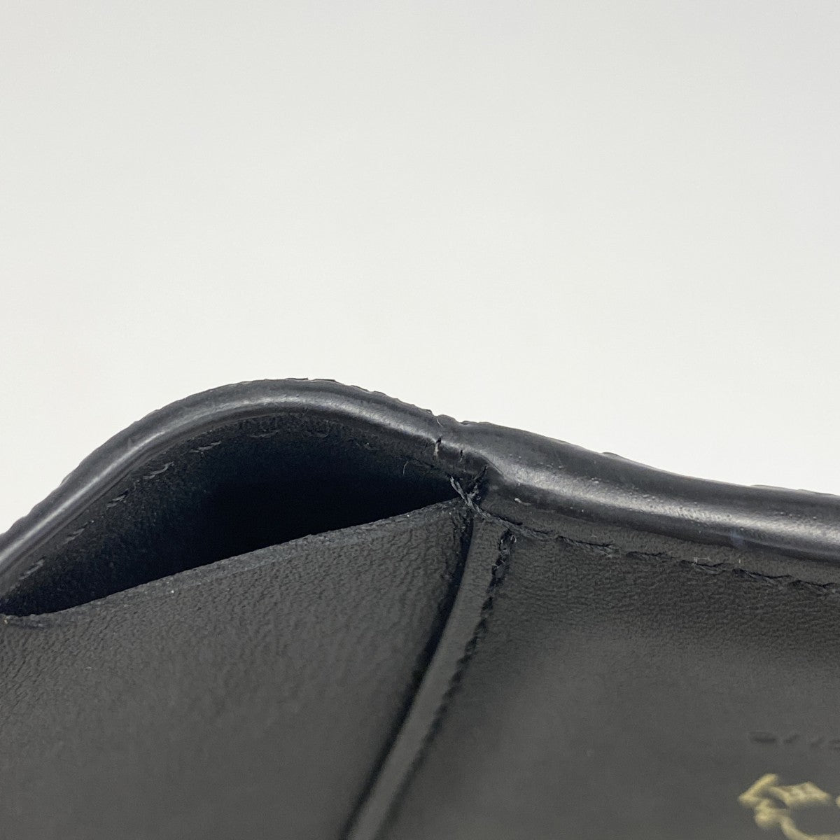【6fa1413-k】ルイヴィトン 三つ折り長財布 モノグラム・シャドウ ヴィクターウォレット M12635 ノワール【中古】メンズ