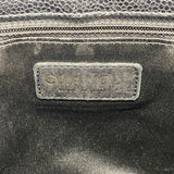 【6fa1425-k】シャネル チェーントート マトラッセ キャビアスキン ブラック ゴールド金具【中古】レディース