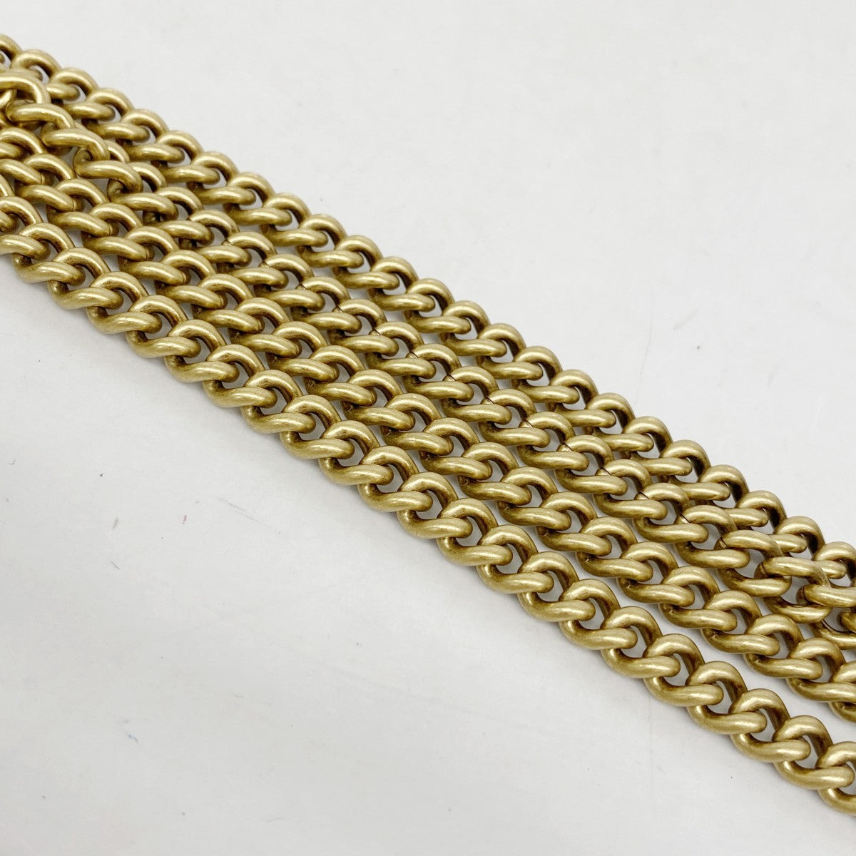 【6fa1428-k】グッチ ショルダーウォレット GGマーモント 476433 レザー ブラック ゴールド金具【中古】レディース