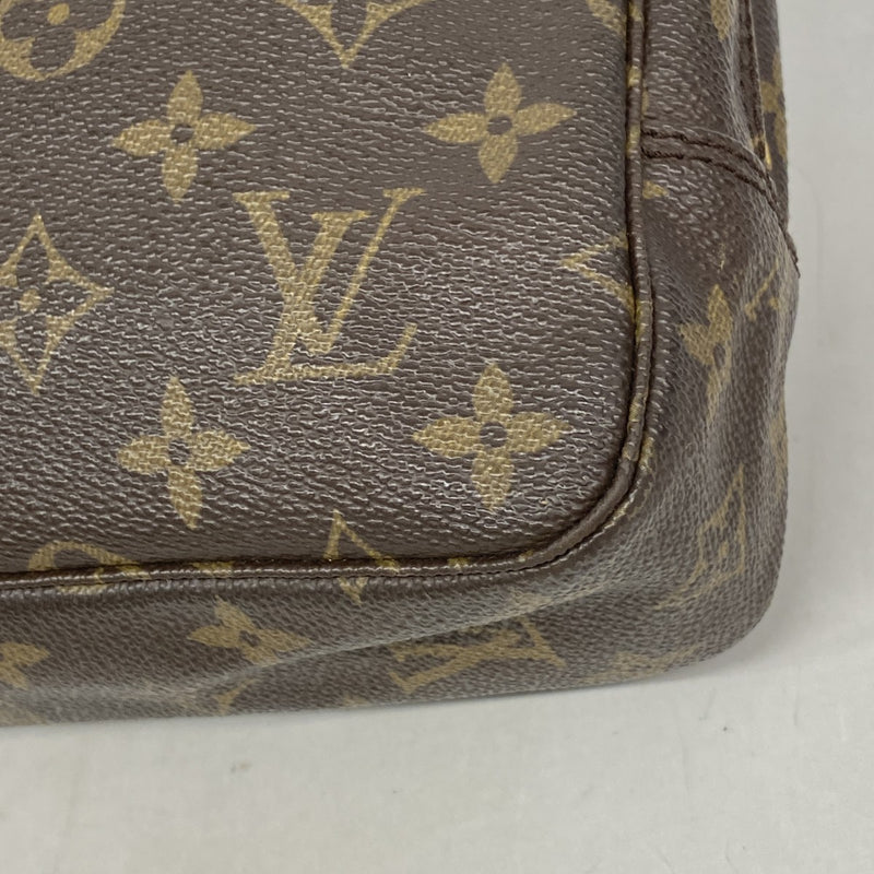 【6fa1437】ルイヴィトン ポーチ トゥルーストワレット23 M47524 ブラウン【中古】レディース