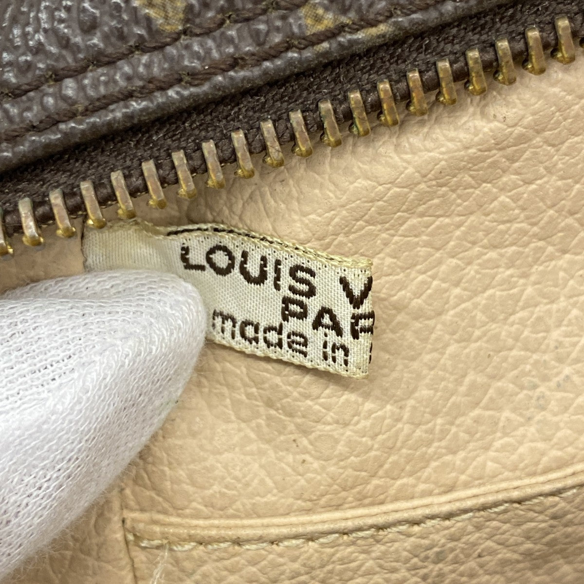 【6fa1437】ルイヴィトン ポーチ トゥルーストワレット23 M47524 ブラウン【中古】レディース