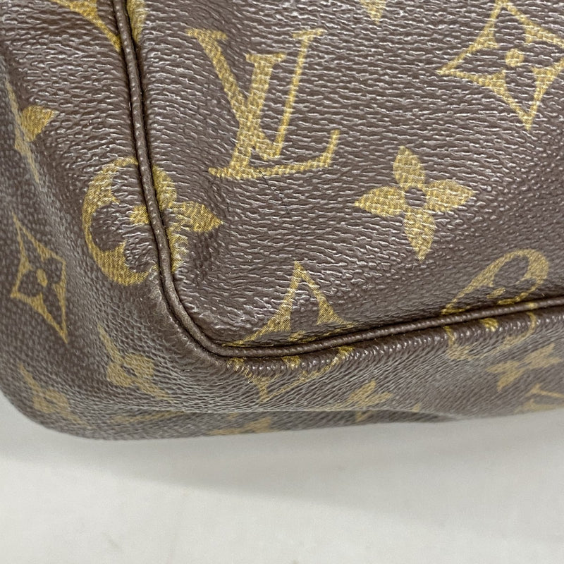 【6fa1438】ルイヴィトン ポーチ モノグラム トゥルーストワレット27 M45722 ブラウン【中古】レディース