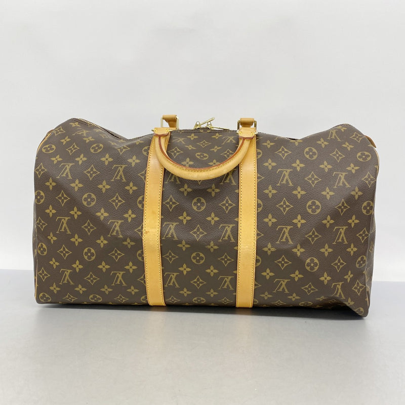 【6fa1440】ルイヴィトン ボストンバッグ モノグラム キーポル50 M41426 ブラウン【中古】メンズ レディース ユニセックス