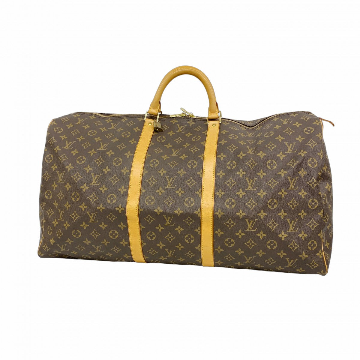 【6fa1441】ルイヴィトン ボストンバッグ モノグラム キーポル60 M41422 ブラウン【中古】メンズ レディース ユニセックス