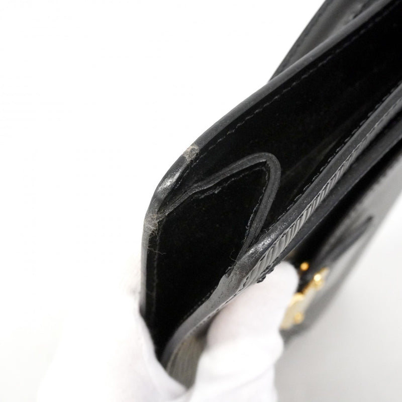 【6fa1453】ルイヴィトン クラッチバッグ エピ ポシェットセリエドラゴンヌ M52612 ノワール【中古】メンズ