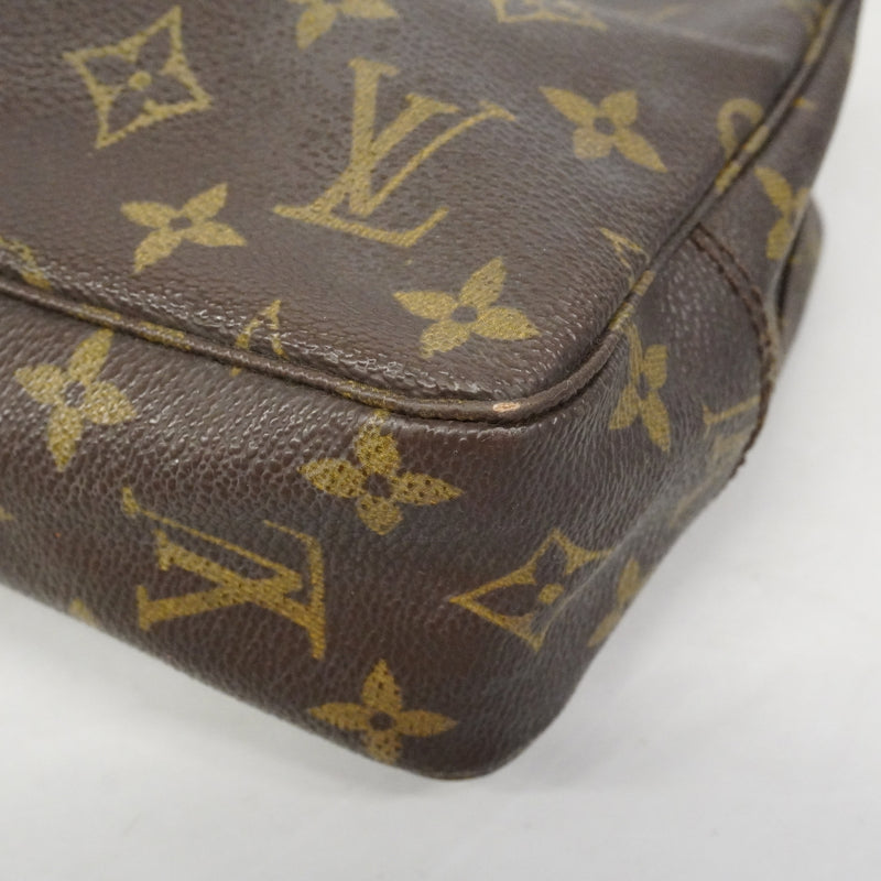 【6fa1459】ルイヴィトン ポーチ モノグラム トゥルーストワレット23 M47524 ブラウン【中古】レディース