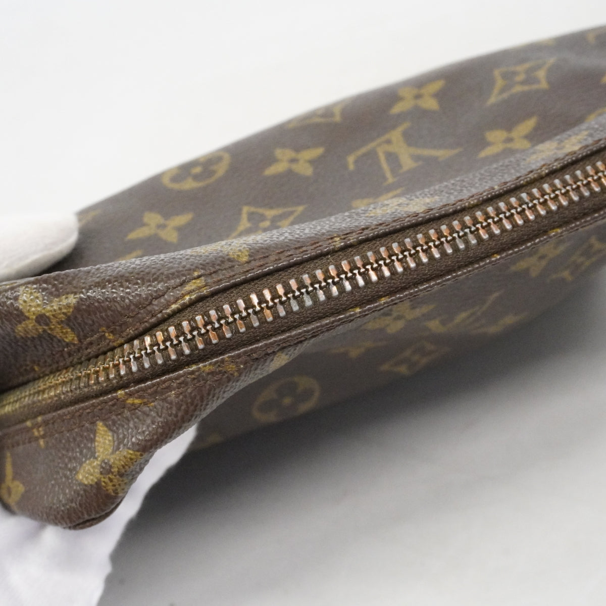【6fa1459】ルイヴィトン ポーチ モノグラム トゥルーストワレット23 M47524 ブラウン【中古】レディース