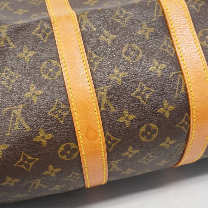 【6fa1460】ルイヴィトン ボストンバッグ モノグラム キーポル45 M41428 ブラウン【中古】メンズ レディース ユニセックス