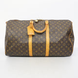 【6fa1461】ルイヴィトン ボストンバッグ モノグラム キーポル55 M41424 ブラウン【中古】メンズ レディース ユニセックス