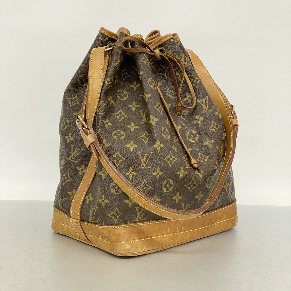 【6fa1470】ルイヴィトン ショルダーバッグ モノグラム ノエ M42224 ブラウン【中古】レディース
