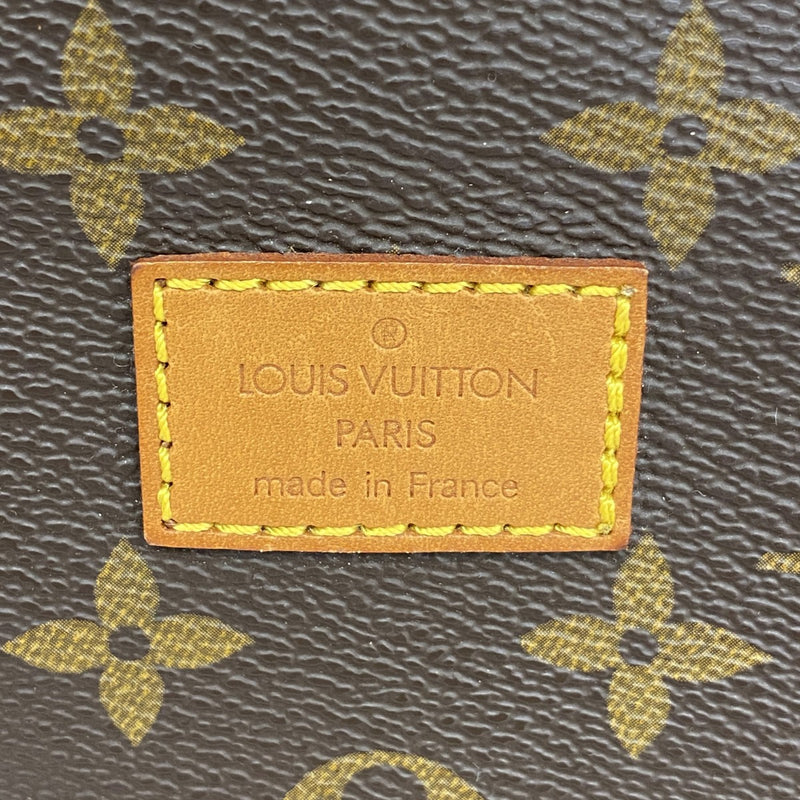 【6fa1485】ルイヴィトン ショルダーバッグ モノグラム ソミュール35 M42254 ブラウン【中古】レディース