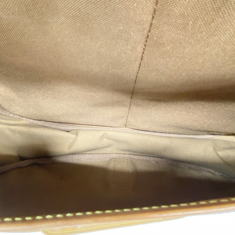 【6fa1485】ルイヴィトン ショルダーバッグ モノグラム ソミュール35 M42254 ブラウン【中古】レディース