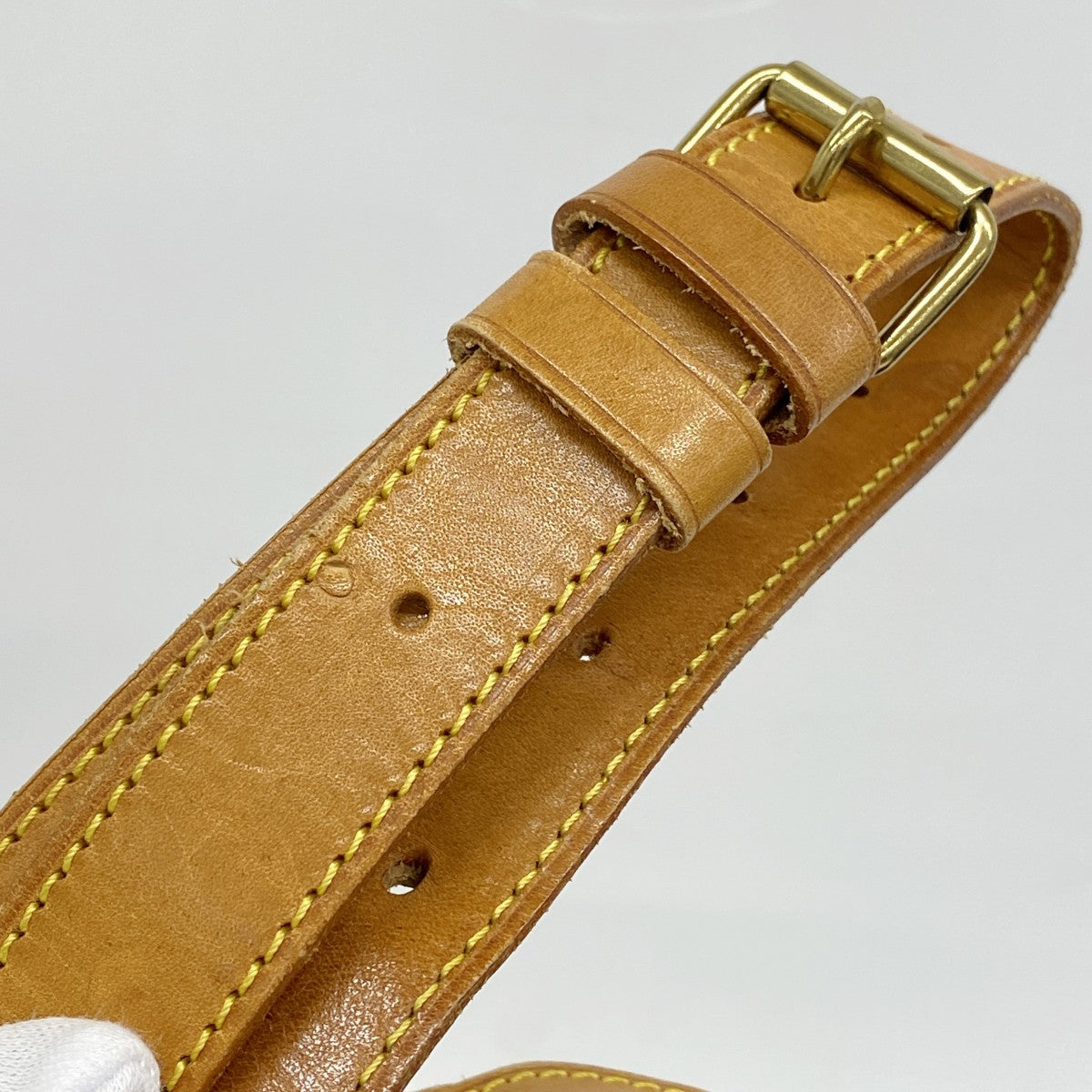 【6fa1485】ルイヴィトン ショルダーバッグ モノグラム ソミュール35 M42254 ブラウン【中古】レディース