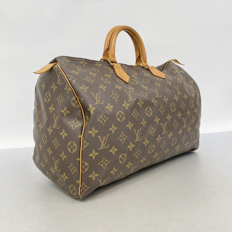 【6fa1495】ルイヴィトン ハンドバッグ モノグラム スピーディ40 M41106 ブラウン【中古】レディース