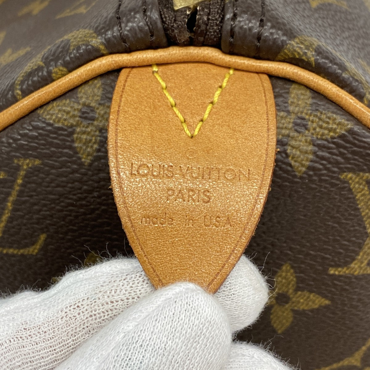 【6fa1496】ルイヴィトン ハンドバッグ モノグラム スピーディ30 M41108 ブラウン【中古】レディース