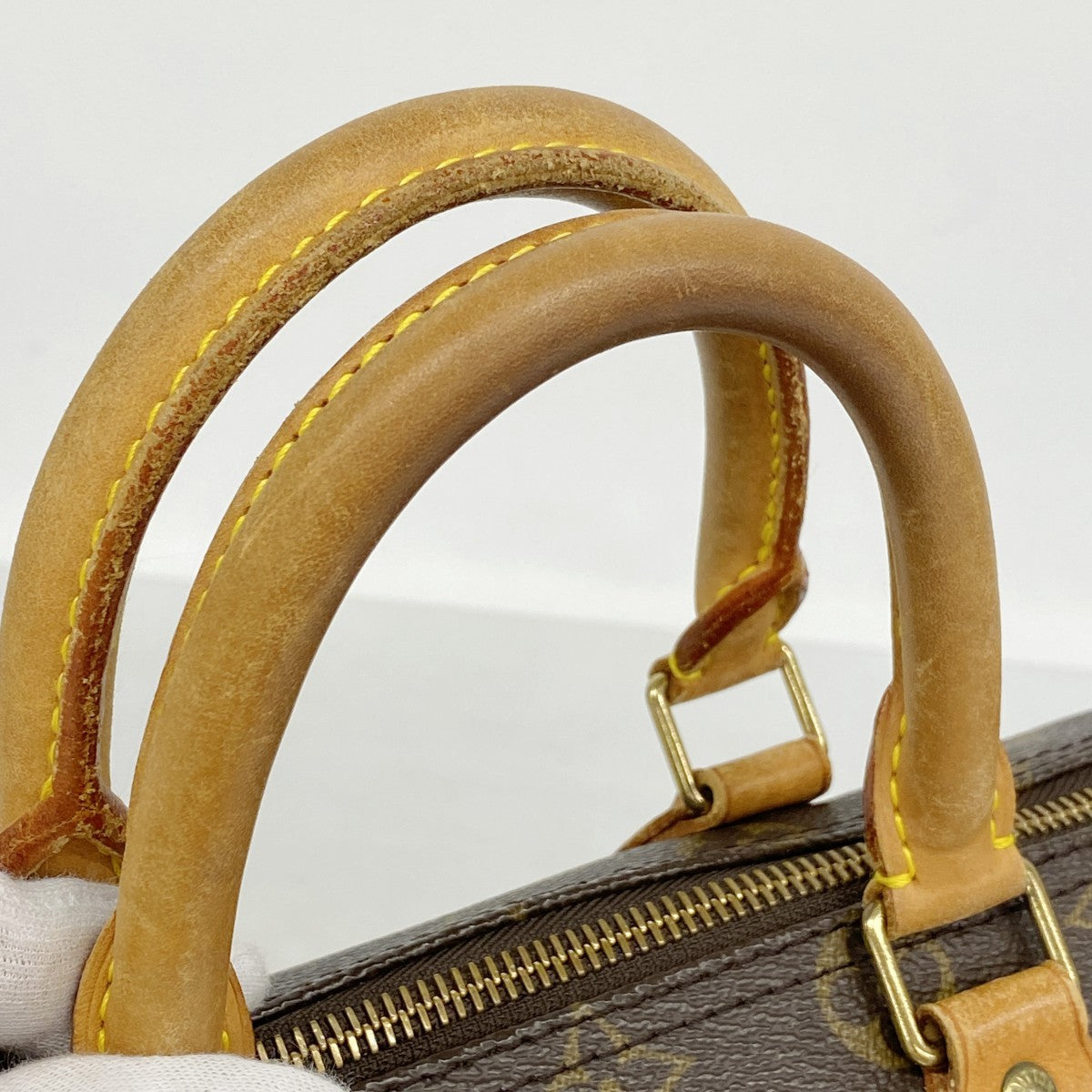 【6fa1497】ルイヴィトン ハンドバッグ モノグラム スピーディ25 M41109 ブラウン【中古】レディース