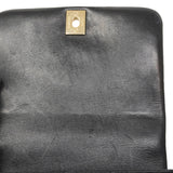 【6fa1506】シャネル ショルダーバッグ マトラッセ チェーンショルダー ラムスキン ブラック ゴールド金具 2wayバッグ【中古】レディース