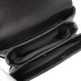 【6fa1506】シャネル ショルダーバッグ マトラッセ チェーンショルダー ラムスキン ブラック ゴールド金具 2wayバッグ【中古】レディース