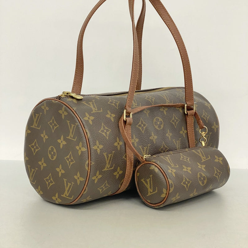 【6fa1512】ルイヴィトン ハンドバッグ モノグラム パピヨン30 M51385 ブラウン【中古】レディース