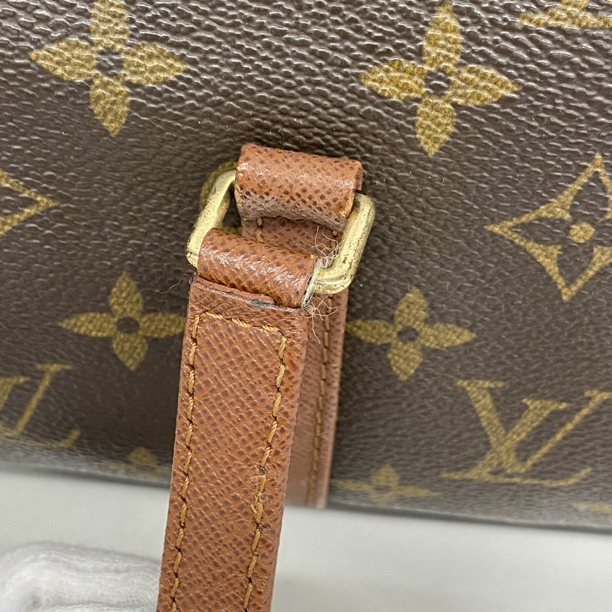 【6fa1512】ルイヴィトン ハンドバッグ モノグラム パピヨン30 M51385 ブラウン【中古】レディース