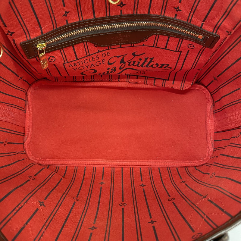 【6fa1513】ルイヴィトン トートバッグ ダミエ ネヴァーフルPM N51109 エベヌ【中古】レディース